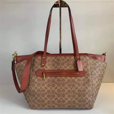 diaper bags coach replica|authentic coach diaper bag.